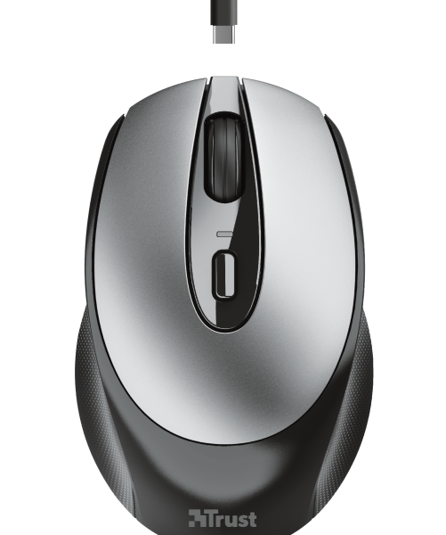 Mouse Trust Zaya, Wireless, negru
