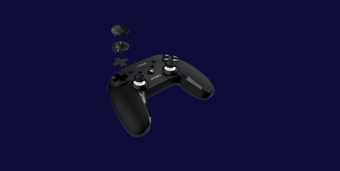 overlay_9579f73aabf71c802e07e05aeb541cea.png Controller wireless Trust GXT 542 Muta, material ABS, 15 butoane, - imagine 1