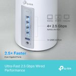 TP-LINK DECO BE65(2-PACK) Sistem Mesh WI-FI 7, BE9300, TRI-BAND, Standarde - imagine 4