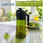 PULVERIZATOR ULEI/OTET 450ML, 2 IN 1, NEGRU, ART OF DINING - imagine 2