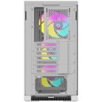 Carcasa AQIRYS XO-1, RGB, Mid Tower, White - imagine 2