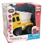 VEHICULE CU FRICTIUNE, SCARA 1/43, 10CM, BASCULANTA GALBENA - imagine 2
