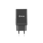 Incarcator priza Basic HC204, 2xUSB, 2.4A, negru - imagine 2