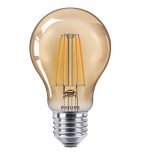 Bec LED vintage (decorativ) Philips Classic Gold Bulb A60, EyeComfort - imagine 2