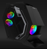 Carcasa Aqirys Pollux Mid Tower NEGRU