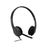 Casti Head-band Logitech H340, Cu fir, Negru - imagine 3