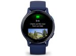 Ceas smartwatch Garmin vívoactive 5 Blue/Blue Metal - imagine 2