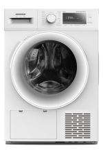 Uscator de rufe HEINNER HHPD-M8G3PDA++, 8 kg, Clasa: E, Alb
