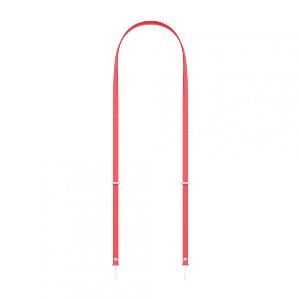 Crossbody Strap - Bright Guava