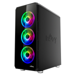 Carcasa nJoy Arena, Middle Tower NEGRU - imagine 4