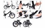 Bicicleta Pliabila Pegas Camping 3S Rosu Corsa ( AL ) - imagine 10