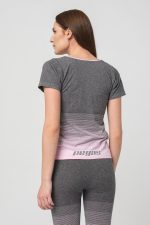 TRICOU PEGAS GREY PINK-L - imagine 3