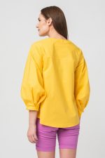CAMASA CASUAL FEMEI YELLOW S - imagine 3