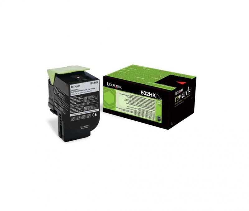 overlay_97cc7e4197cbc08cebc5de67b0ed64ad.jpg Toner Lexmark 80C2HK0, black, 4 k, CX410de , CX410de with - imagine 1