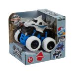 MASINA OFF-ROAD 4X4, 360 DE GRADE, 10.8CM, ALBA, MOMKI - imagine 3