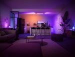 Plafoniera LED RGB Philips Hue Centris, Bluetooth, cu 4xGU10, 4x5.7W+LED - imagine 3