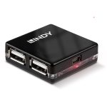 Mini Hub Lindy 4 Port USB 2.0 - imagine 4