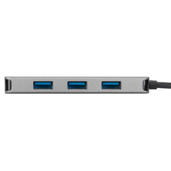 Hub USB Targus, USB-C la 4xUSB-A 3.0, porturi compatibile cu