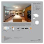 Plafoniera LED inteligenta Ledvance SMART+ Wifi Orbis Frame 500, 34W, - imagine 3