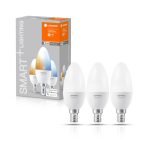3 Becuri LED inteligent Ledvance SMART+ WiFi Candle Tunable White - imagine 2