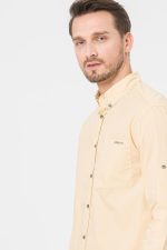 CAMASA CASUAL BARBATI BEIGE XXL - imagine 4