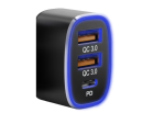 Incarcator auto Tellur FCC9 2x USB Type A QuickCharge 3.0, - imagine 3