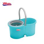 SET CURATENIE CU MOP ROTATIV, CLEAN360, ALBASTRU - imagine 2