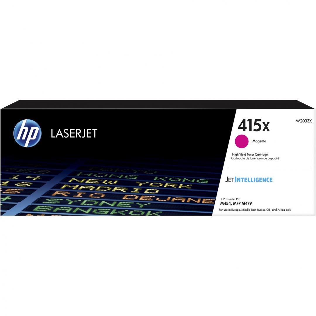 overlay_9982b2433e3d01c63ea5f248e456f646.jpg Toner HP 415X W2033X, magenta, 6k, HP Color LaserJet Pro - imagine 1
