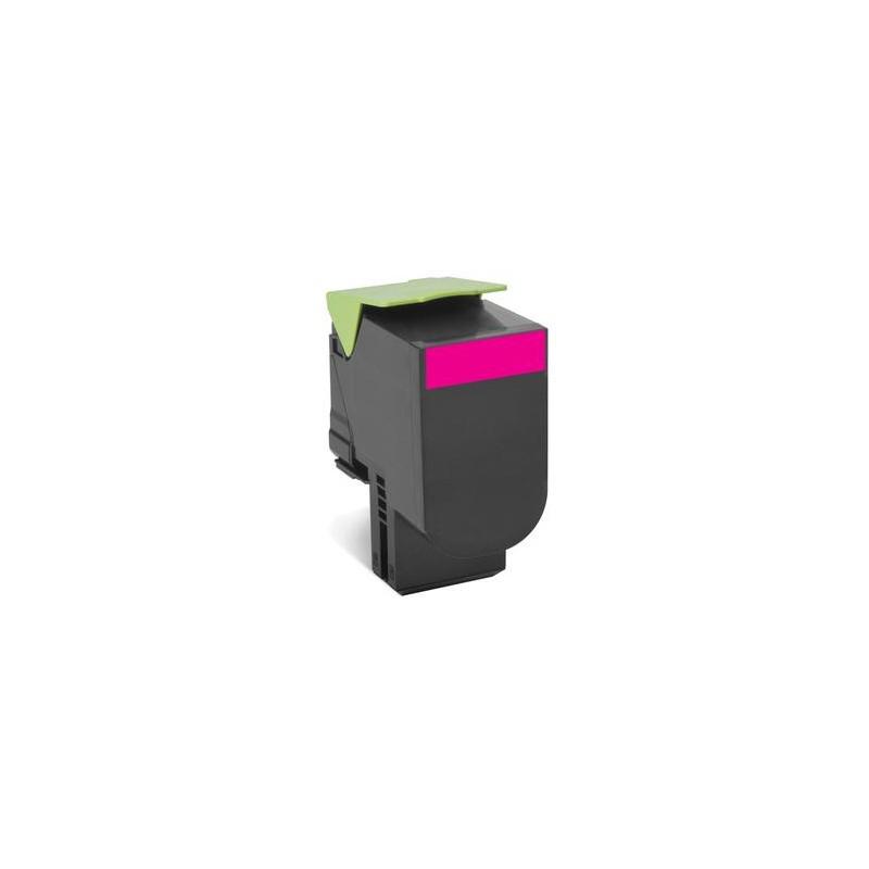 overlay_9a0ad50c7ecf6df8bc3976cac7d8fbd2.jpg Toner Lexmark 80C2XME, magenta, 4 k, CX510de , CX510de Statoil - imagine 1