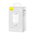 Incarcator retea Baseus GaN5 PRO, Quick Charge 65W, 2 porturi - imagine 4