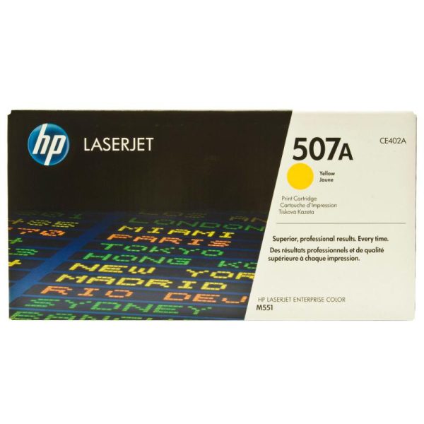 Toner HP CE402A, yellow, 6 k, Color LaserJet Pro 500