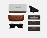 RayBan Meta Wayfarer Shiny BLACK/GREEN - imagine 4