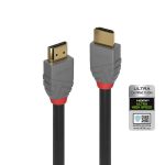 Cablu Lindy 1m HDMI Cable Anthra Line - imagine 2