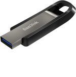 Memorie USB SanDisk Extreme Go 64 GB, USB 3.1, Metallic