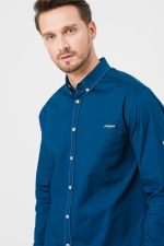 CAMASA CASUAL BARBATI LIGHT NAVY S - imagine 5