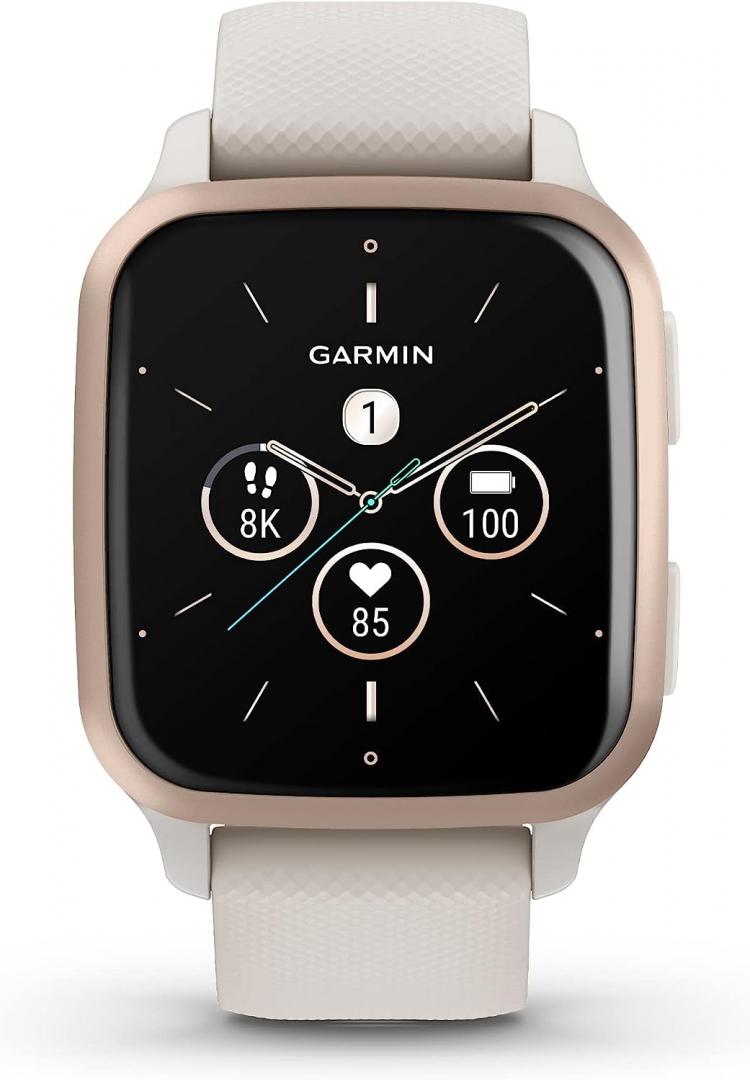 overlay_9bfb448c7b5d9af79f39fc4d102ab915.jpg Smartwatch Garmin Venu SQ2 Ivory/Peach - Music Ed., display AMOLED, - imagine 1