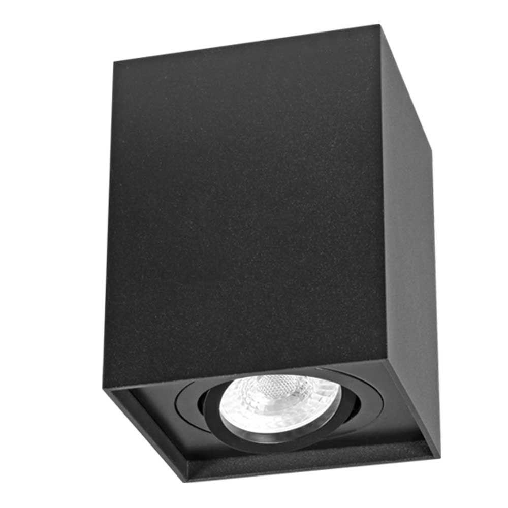 overlay_9c4586e2c48f99bc01c837f67e3665a1.jpg Spot Vivalux SQUARE BRAGA, GU10, max. 35W, IP20, 96x96x125mm, Negru, - imagine 1