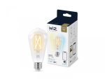 Bec LED inteligent WiZ Connected Filament ClearST64, Wi-Fi, E27, 6.7W(60W), - imagine 2