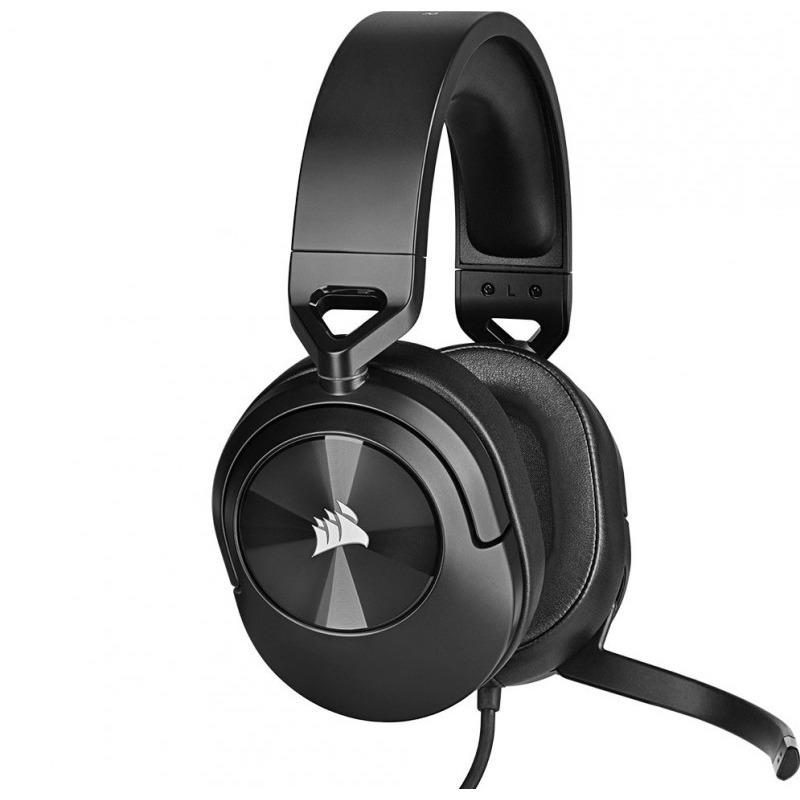 overlay_9c8cdc0234ee67589b26e1ac33680374.jpg Casti Gaming Head-band Corsair HS55 SURROUND, Wired, Negru - imagine 1