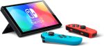 NINTENDO SWITCH OLED CONSOLE 7" BLUE/RED - imagine 2