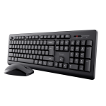 Kit Trust Primo tastatura standard, mouse wireless optic, rezoltie maxima