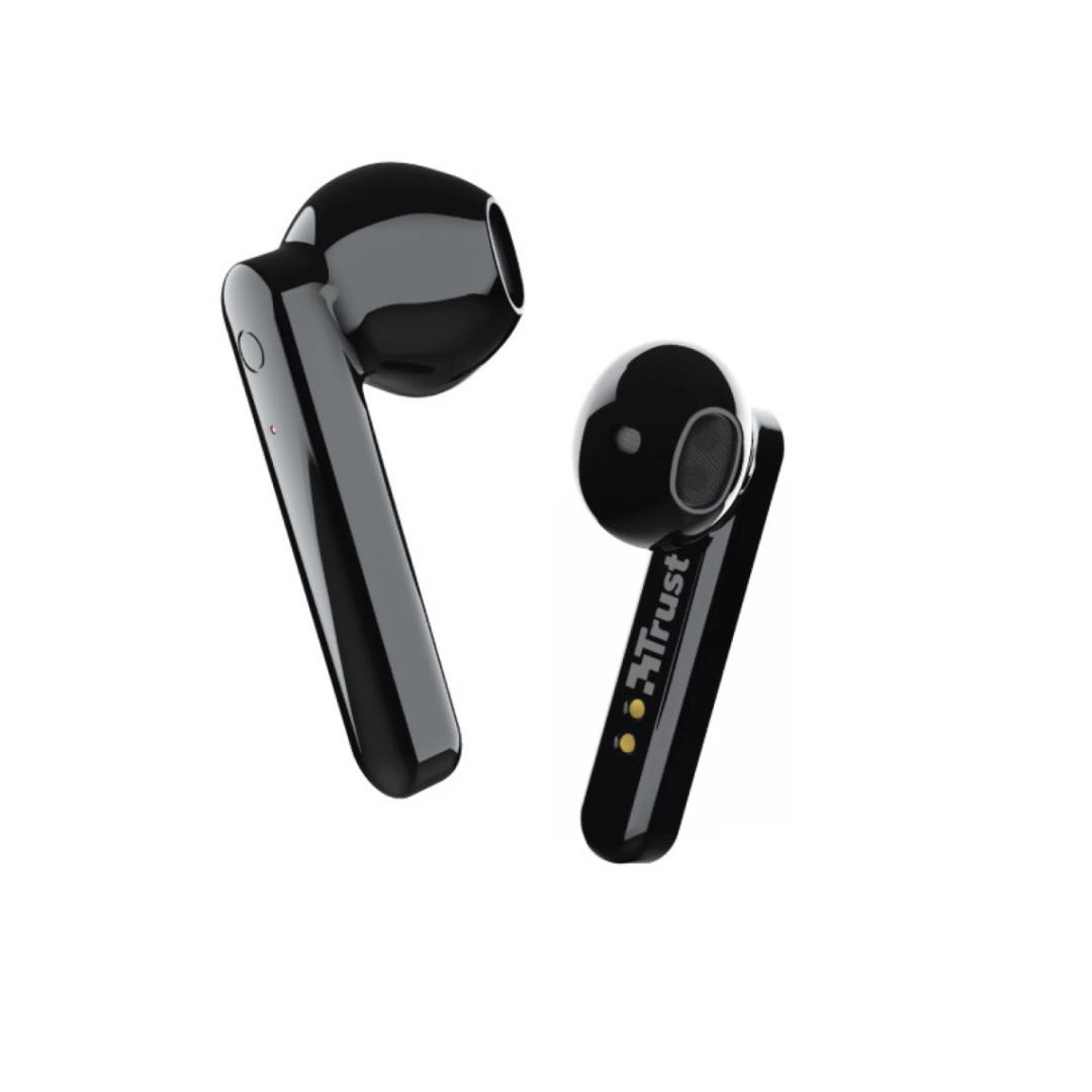 overlay_9d3cd5e8f8d976a2c468bb21dc45e79b.jpg Casti In-ear Trust Primo Touch, Wireless, Negru - imagine 1