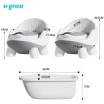 Olita cu spatar ergonomic, U-Grow - imagine 2