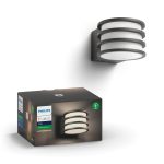 Aplica LED pentru exterior Philips Hue Lucca, 9.5W (60W), 806
