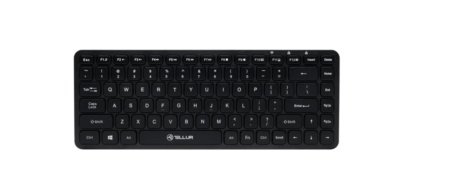 overlay_9ddce1ddc358353d15342052f20ac0f7.png Tastatura Tellur Mini, Wireless, Negru - imagine 1
