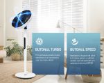 VENTILATOR CU PICIOR HEINNER HMSF-9BK - imagine 9