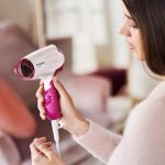 Uscator de par PHILIPS SalonDry Compact BHD003/00 ,1400 W, Pliabil, - imagine 6