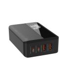 Incarcator retea Serioux 100W GAN Quick Charge, Intrare: 100-240V~ 50/60Hz