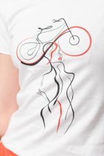 TSHIRT CASUAL F DOAMNA CU... WHITE-S - imagine 6