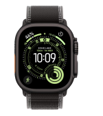 Apple Watch Ultra 3 GPS + Cellular 49mm Black Titanium Case with Black/Charcoal